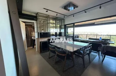 Apartamento com 3 suítes para alugar, 134 m² por r$ 7.800/mês - vivant home resort - bauru/sp