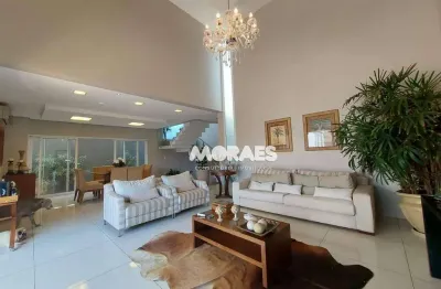 Casa em condomínio fechado com 3 suítes, 350 m² - venda por r$ 2.300.000 ou aluguel por r$ 12.450/mês - residencial tivoli ii - bauru/sp