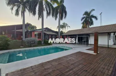 Casa em condomínio fechado com 4 suítes à venda, 620 m² por r$ 2.500.000 ou locação por r$ 12.000,00/mês - residencial jardim shangri-lá - bauru/sp