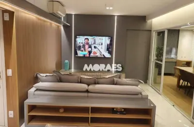 Apartamento mobiliado com 3 suítes à venda, 120 m² por r$ 1.350.000 - vivaz home resort - bauru/sp