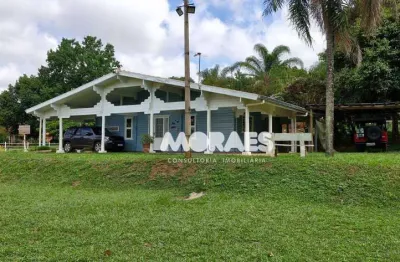 Chácara com 2 casas e 5 dormitórios à venda, 5000 m² por r$ 900.000 - recanto maricel - bauru/sp