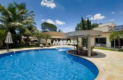 Casa mobiliada em condomínio fechado com 4 suítes à venda, 2.500 m² por r$ 5.800.000 - condomínio residencial shangri-lá - bauru/sp