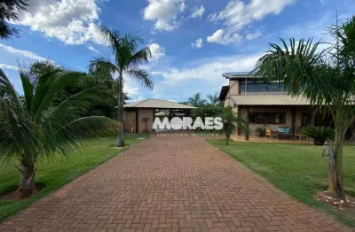 Casa em condomínio fechado com 3 suítes à venda, 416 m² por r$ 2.100.000 - palmas del rey - arealva/sp