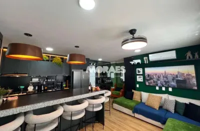 Apartamento com 1 quarto à venda, 47 m² por r$ 590.000 - fly residece - bauru/sp