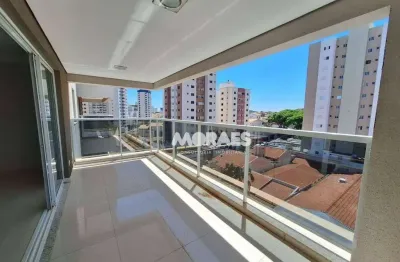 Apartamento amplo com 4 suítes, 3 vagas, armários, climatizado para alugar, 200 m² por r$ 6.000/mês - edifício flamingo - bauru/sp
