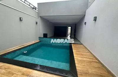 Casa com 3 quartos, 1 suíte, piscina, 2 vagas, para alugar, 135 m² por r$ 4.200/mês - jardim jussara - bauru/sp
