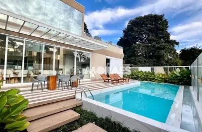 Casa em condomínio fechado com 4 suítes, alto padrão, lazer completo, à venda, 700 m² por r$ 8.870.000 - residencial lago sul - bauru/sp