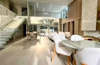 Casa em Condomínio Fechado com 4 suítes, alto padrão, lazer completo, à venda, 700 m² por R$ 8.870.000 - Residencial Lago Sul - Bauru/SP