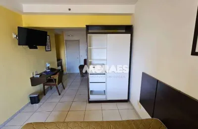 Apartamento mobiliado com 1 quarto para alugar, 34 m² por r$ 1.400/mês - residencial city - bauru/sp