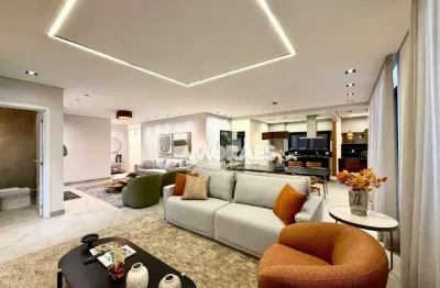 Casa mobiliada em condomínio fechado com 3 suítes, 6 vagas, à venda, 380 m² por r$ 2.900.000 - guestier residencial boutique - piratininga/sp