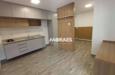 Apartamento kitnet com 1 quarto, 1 vaga, para alugar, 30 m² por r$ 1.400/mês - vila industrial - bauru/sp
