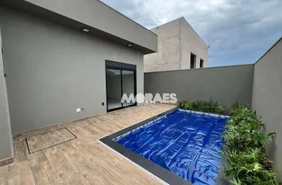 Casa térrea em condomínio fechado com 3 suítes à venda, 305 m² por r$ 1.360.000 - residencial villa de león - piratininga/sp