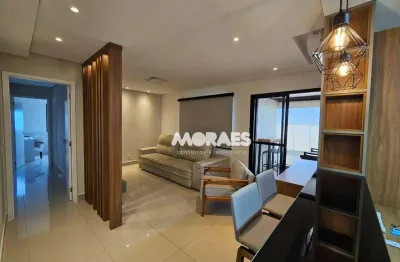 Apartamento com 3 suítes para alugar, 107 m² por r$ 6.550/mês - vivant home resort - vila aviação - bauru/sp