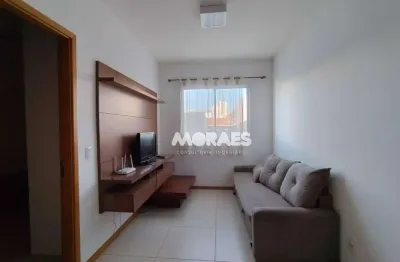 Apartamento mobiliado com 1 quarto, 33 m² - venda por r$ 250.000 ou aluguel por r$ 1.800/mês - residencial marinha do arvoredo - 1 vaga - bauru/sp.