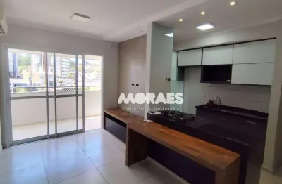 Apartamento com 1 suíte, 1 vaga para alugar, 51 m² por R$ 2.000/mês - Residencial Cassis - Vila Aviação - 1 vaga - Bauru/SP