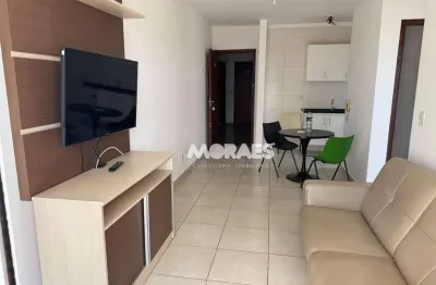 Apartamento mobiliado com 2 quartos (1 suíte), 1 vaga, para alugar, 60 m² por R$ 2.300/mês - Atlantis Residencial - Bauru/SP
