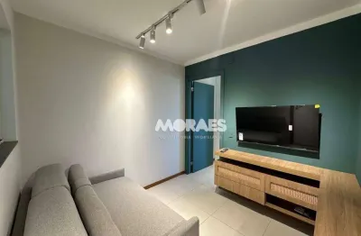 Apartamento mobiliado e decorado com 1 suíte, 1 vaga para vender, 30 m² por R$ 270.000 - Edifício Camburí - Bauru/SP