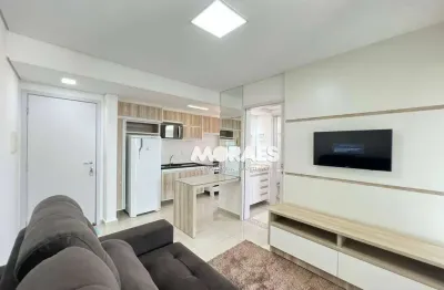 Apartamento com 1 quarto, 1 vaga para alugar, 50 m² por R$ 2.800/mês - Residencial Praça do Poeta - Bauru/SP