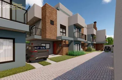 Sobrado com 3 dormitórios à venda, 155 m² por r$ 849.000,00 - portão - curitiba/pr