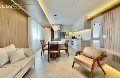 Apartamento com 2 dormitórios à venda, 76 m² por r$ 739.700,00 - bacacheri - curitiba/pr