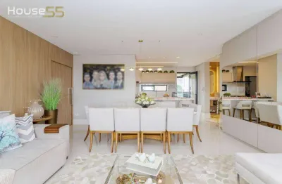 Apartamento com 3 dormitórios à venda, 136 m² por r$ 2.550.000,00 - água verde - curitiba/pr