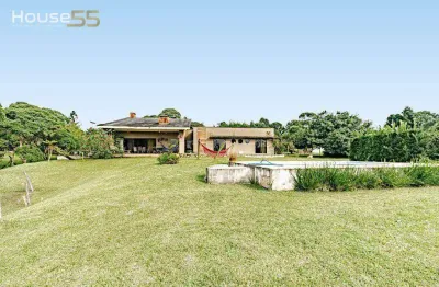 Chácara com 5 dormitórios à venda, 5000 m² por r$ 2.098.000,00 - águas claras - piraquara/pr