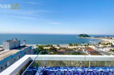Apartamento com 3 dormitórios à venda, 199 m² por r$ 2.500.000,00 - centro - guaratuba/pr