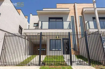 Sobrado com 3 dormitórios à venda, 103 m² por r$ 680.000,00 - atuba - curitiba/pr