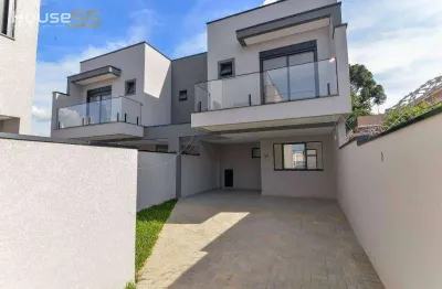 Sobrado com 3 dormitórios à venda, 95 m² por r$ 599.000,00 - uberaba - curitiba/pr