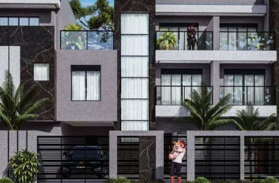Sobrado com 3 dormitórios à venda, 137 m² por r$ 1.250.000,00 - água verde - curitiba/pr