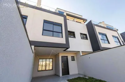 Sobrado com 3 dormitórios à venda, 136 m² por r$ 815.000,00 - cajuru - curitiba/pr