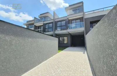 Sobrado com 3 dormitórios à venda, 139 m² por r$ 1.049.900,00 - tingui - curitiba/pr