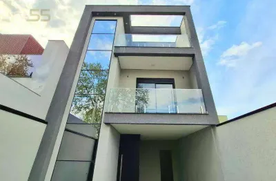 Sobrado com 3 dormitórios à venda, 143 m² por r$ 1.090.000,00 - loteamento pineville - pinhais/pr