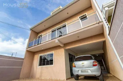 Sobrado com 3 dormitórios à venda, 225 m² por r$ 820.000,00 - cajuru - curitiba/pr