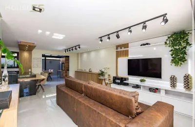 Lindíssimo sobrado triplex com 3 dormitórios à venda, 170 m² por r$ 1.799.000,00 - bom retiro - curitiba/pr