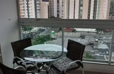 Lindo apartamento de 02 quartos na praia da costa com varanda e lazer completo! 