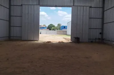 Galpão novo, a 150m2 da linha azul, todo murado, fácil acesso para careta e caminhão, galpão com área total de 500m2 .