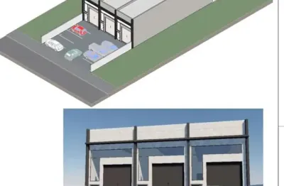 Galpão para alugar, 232 m² por r$ 5.000/mês - parque das árvores - boituva/sp