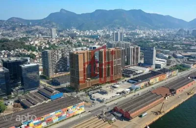 Apartamento à venda no santo cristo/rj: 2 quartos, 1 banheiro, condomínio epicentro. valor: r$370.000.