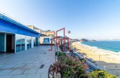 Cobertura à venda em copacabana, rj: 425m², 4 suítes, 6 banheiros. luxo e exclusividade. confira!