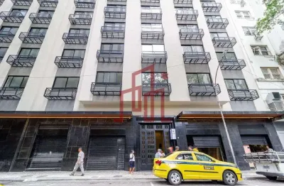 Studio à venda no centro do rio: 28m², 1 dormitório, 1 banheiro, por r$380.000. ótima localização!