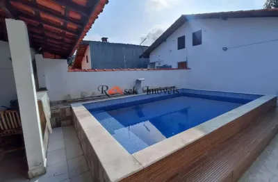 Casa com 1 dorm, com piscina, itanhaém - r$ 285 mil,cod:1799