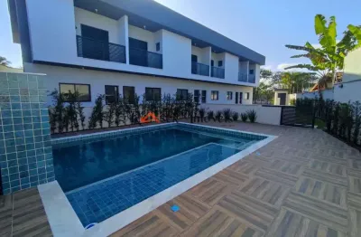 Casa de condomínio com 2 quartos, bopiranga, itanhaém - r$ 425 mil, cod: 1874