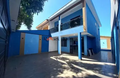 Sobrado com 3 quartos, suarão, itanhaém - r$ 730 mil, cod: 2254