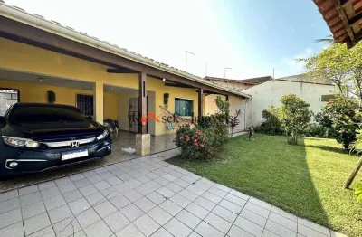 Casa com 3 quartos, jardim das palmeiras, itanhaém - r$ 600 mil, cod: 2287
