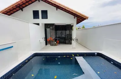 Casa com 3 quartos, verde mar, itanhaém - r$ 389 mil, cod: 2417