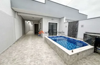 Casa com 2 quartos, jardim santana, mongaguá - r$ 394 mil, cod: 2453