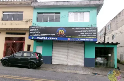 Casa com 2 quartos para alugar na Rua José Polidoro, 445, Vila Bocaina, Mauá