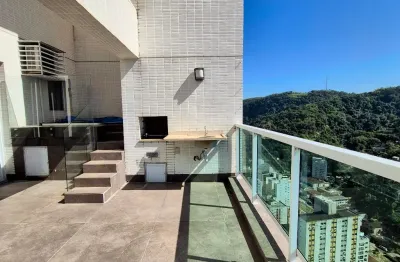 Cobertura duplex, mobiliada para locação,  com churrasqueira e hidromassagem, 2 suites, 2 lavabos e 2 vagas, lazer completo! av da praia