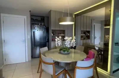 Apartamento 64m², 2 quartos (1 suíte), andar alto e 2 vagas – ponta verde